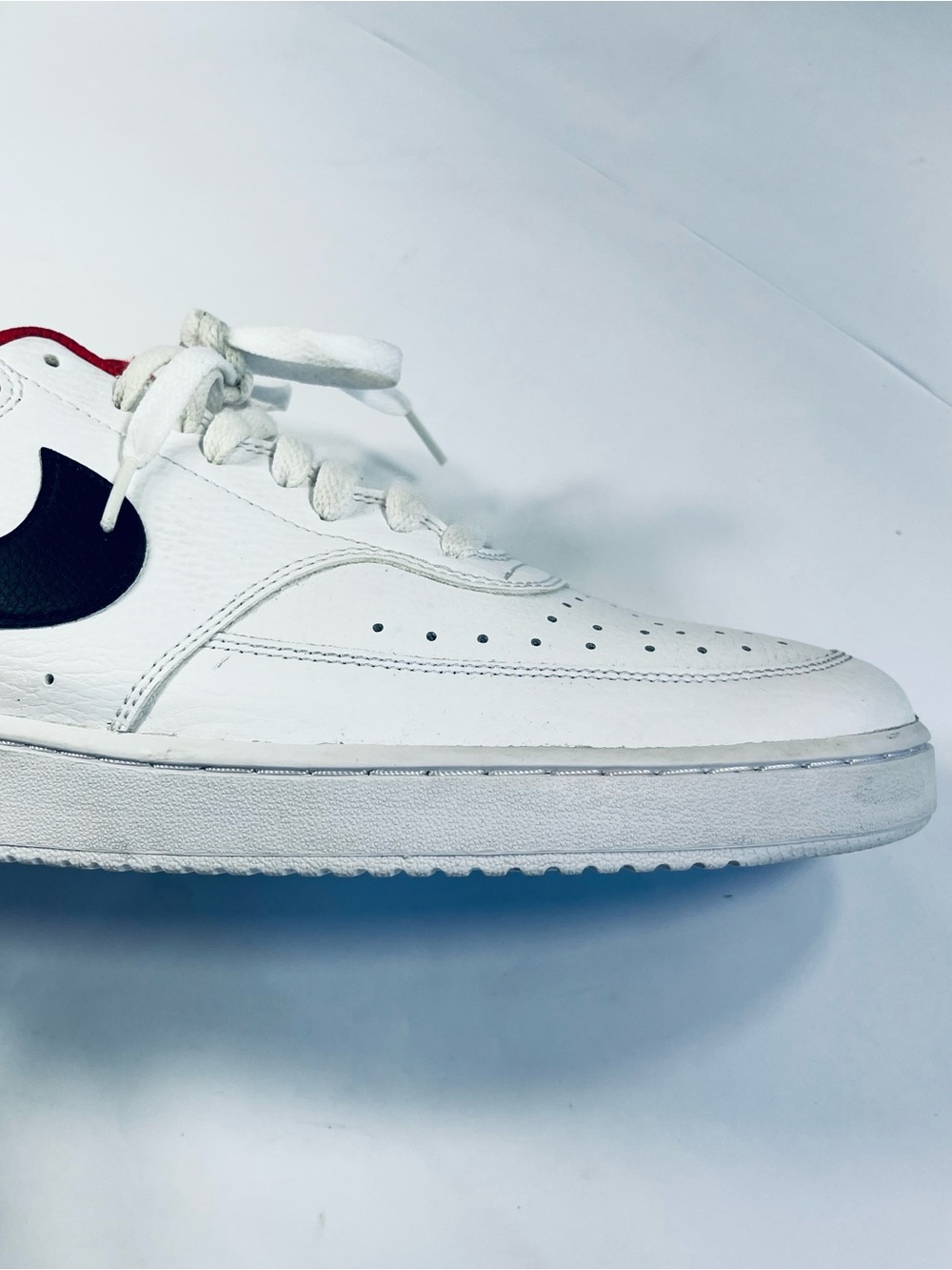 Nike Court Vision Low White University Red # DH0851-100 Men’s Size :12 Sneakers - Picture 13 of 15